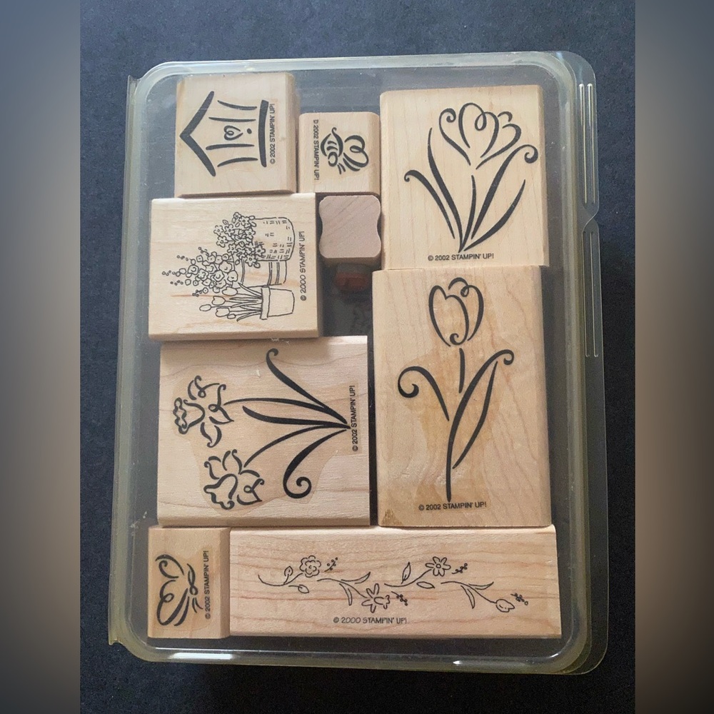 Vintage Stampin’ Up! Rubber Stamps